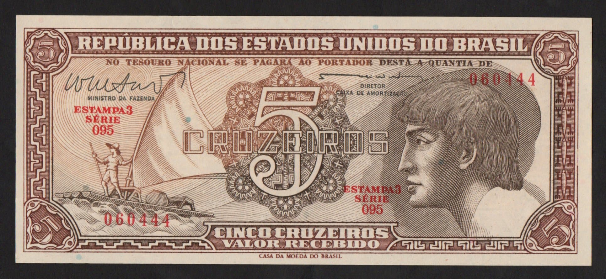 C112 - 5 CRUZEIROS - 1962