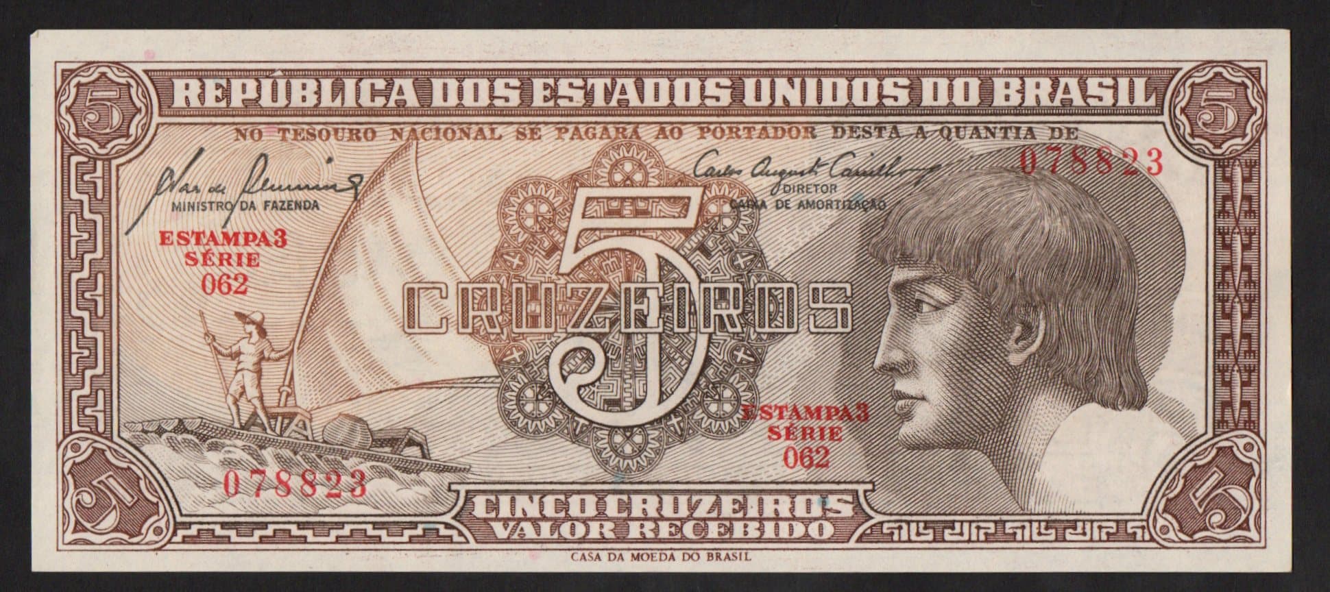 C111 - 5 CRUZEIROS - 1961