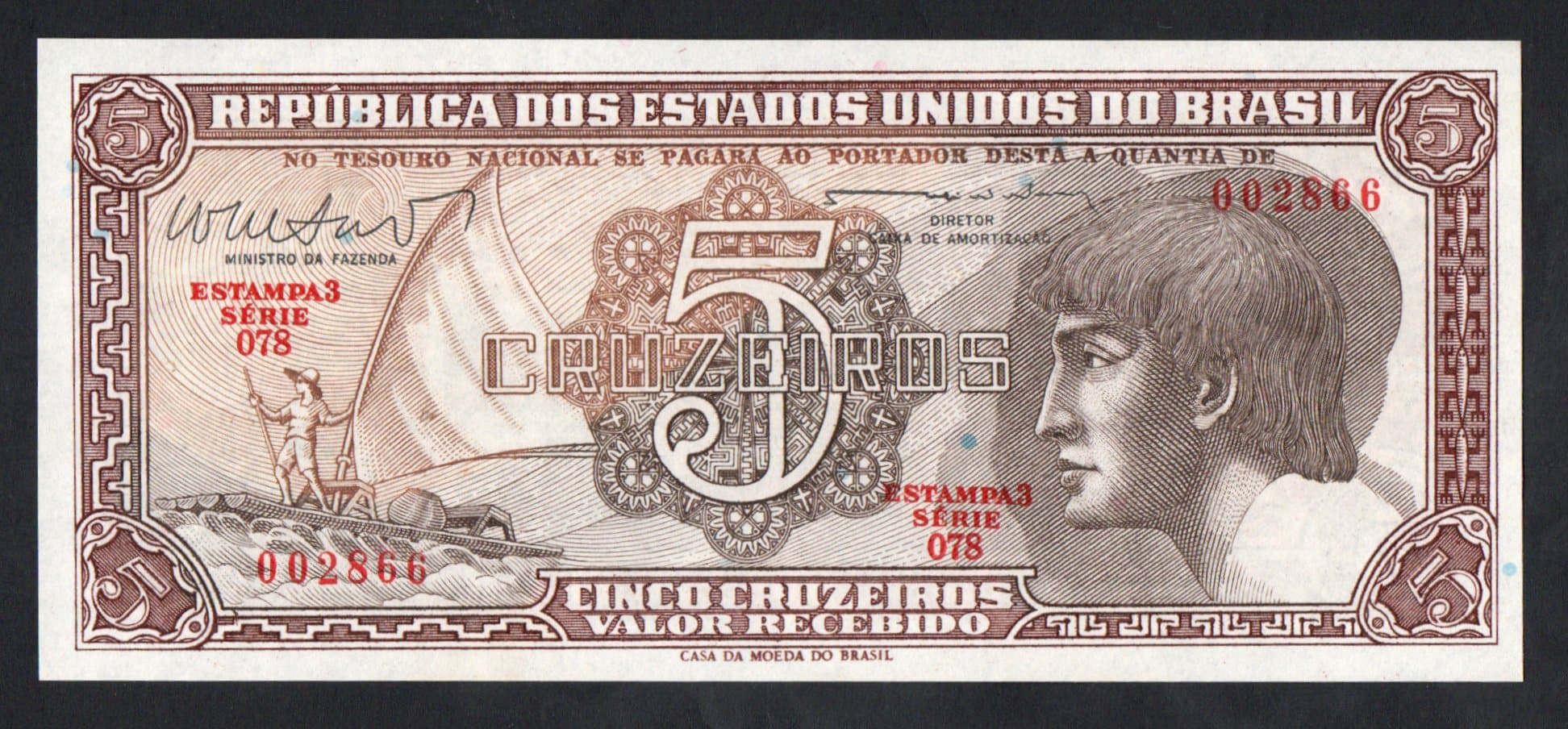 C112 - 5 CRUZEIROS - 1962