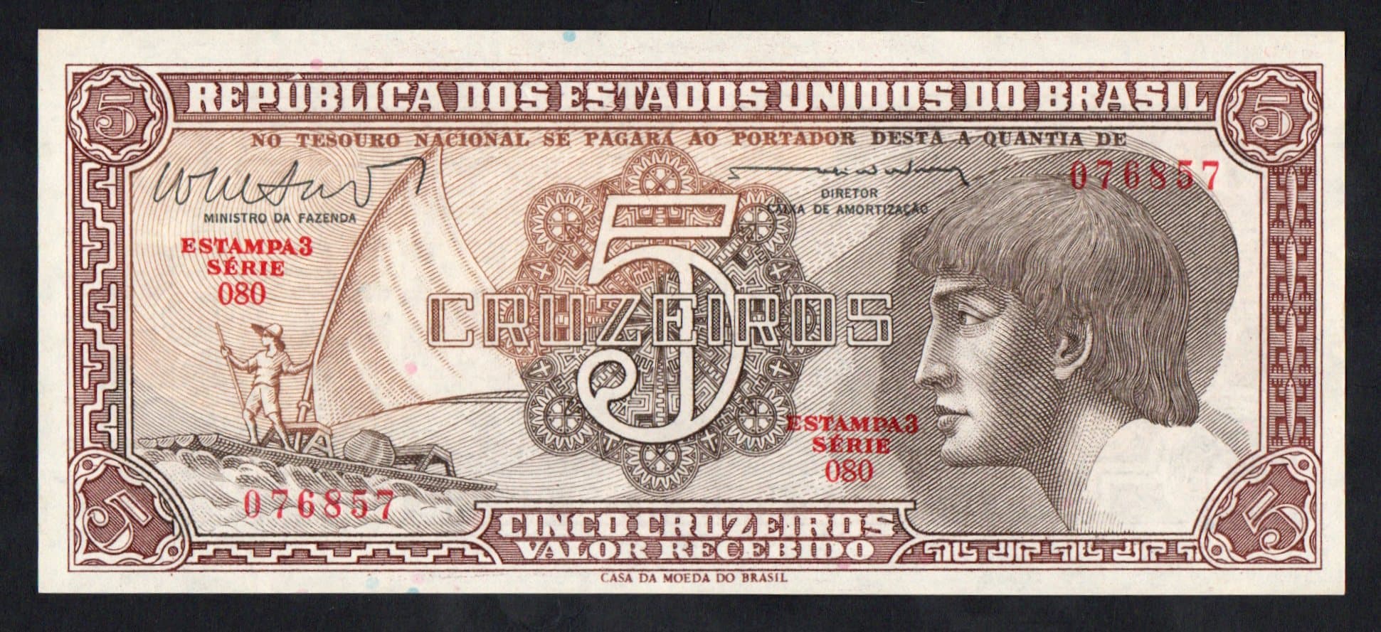 C112 - 5 CRUZEIROS - 1962
