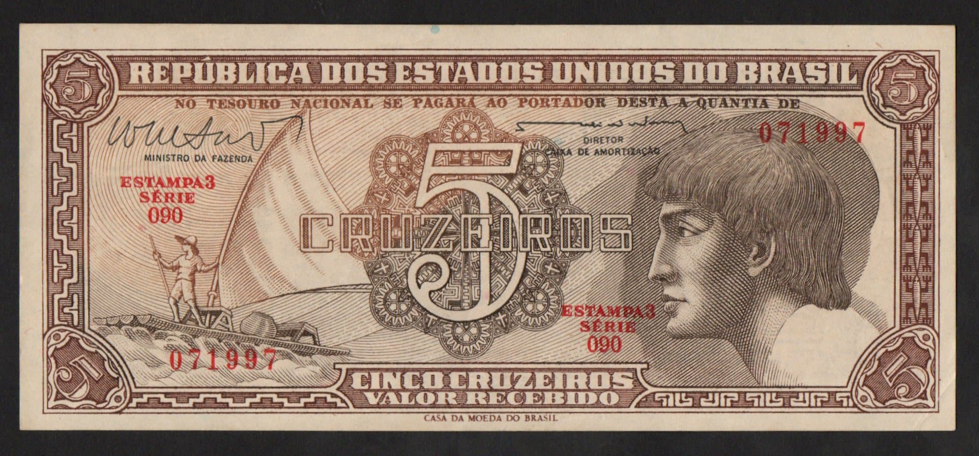 C112 - 5 CRUZEIROS - 1962
