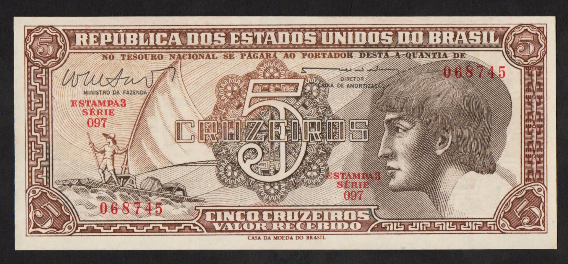 C112 - 5 CRUZEIROS - 1962