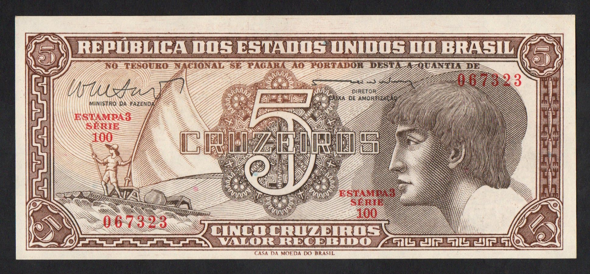 C112 - 5 CRUZEIROS - 1962