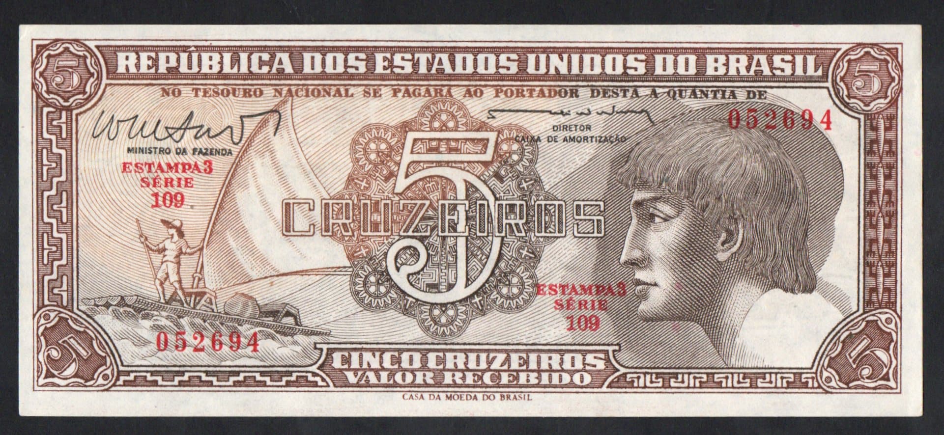C112 - 5 CRUZEIROS - 1962