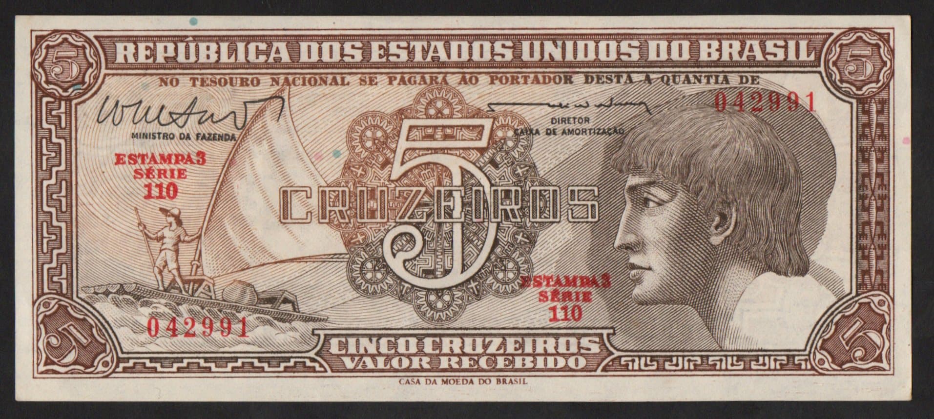 C112 - 5 CRUZEIROS - 1962