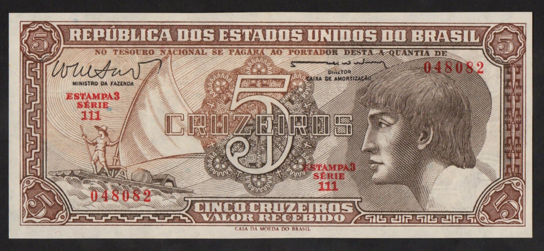 C112 - 5 CRUZEIROS - 1962