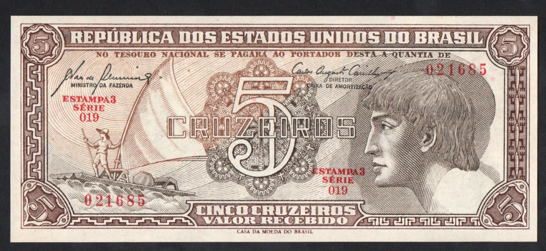 C111 - 5 CRUZEIROS - 1961