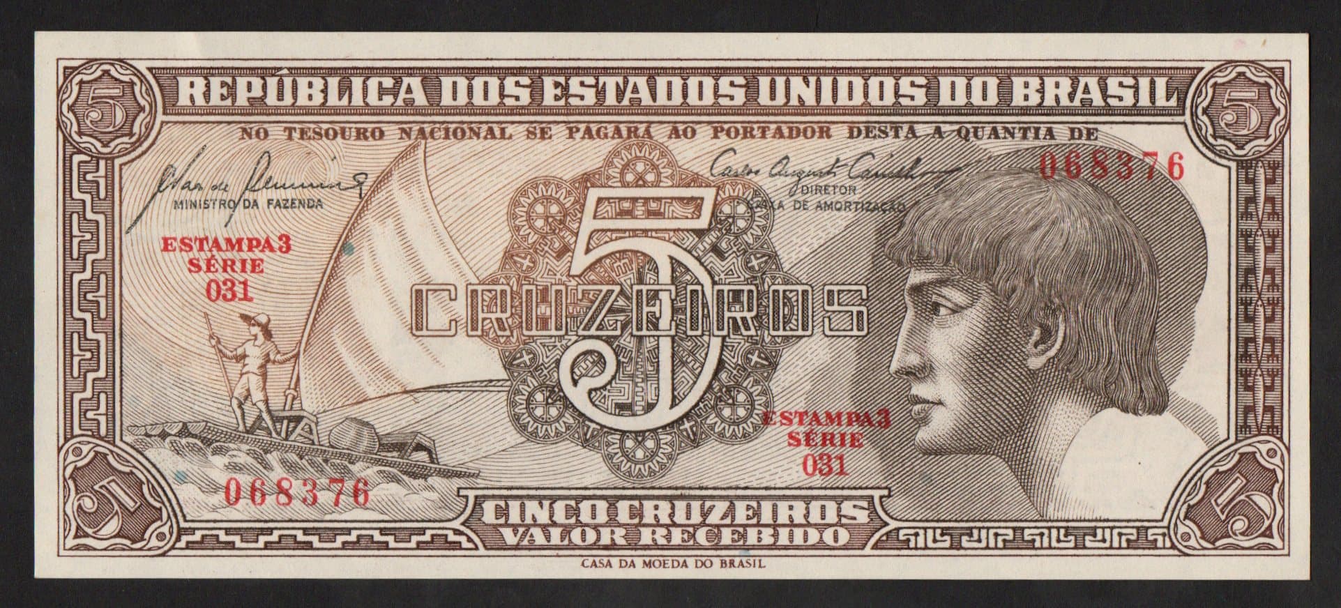 C111 - 5 CRUZEIROS - 1961