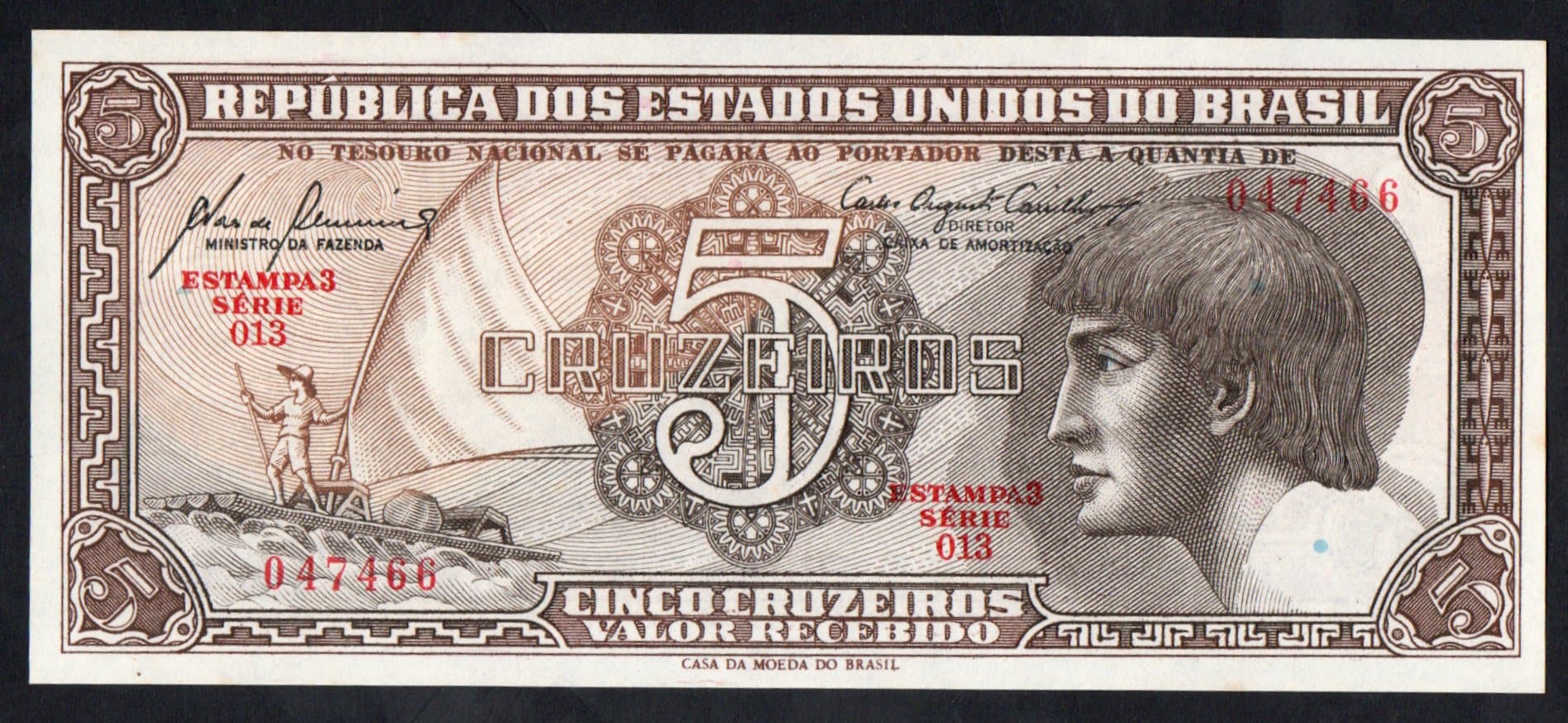 C111 - 5 CRUZEIROS - 1961