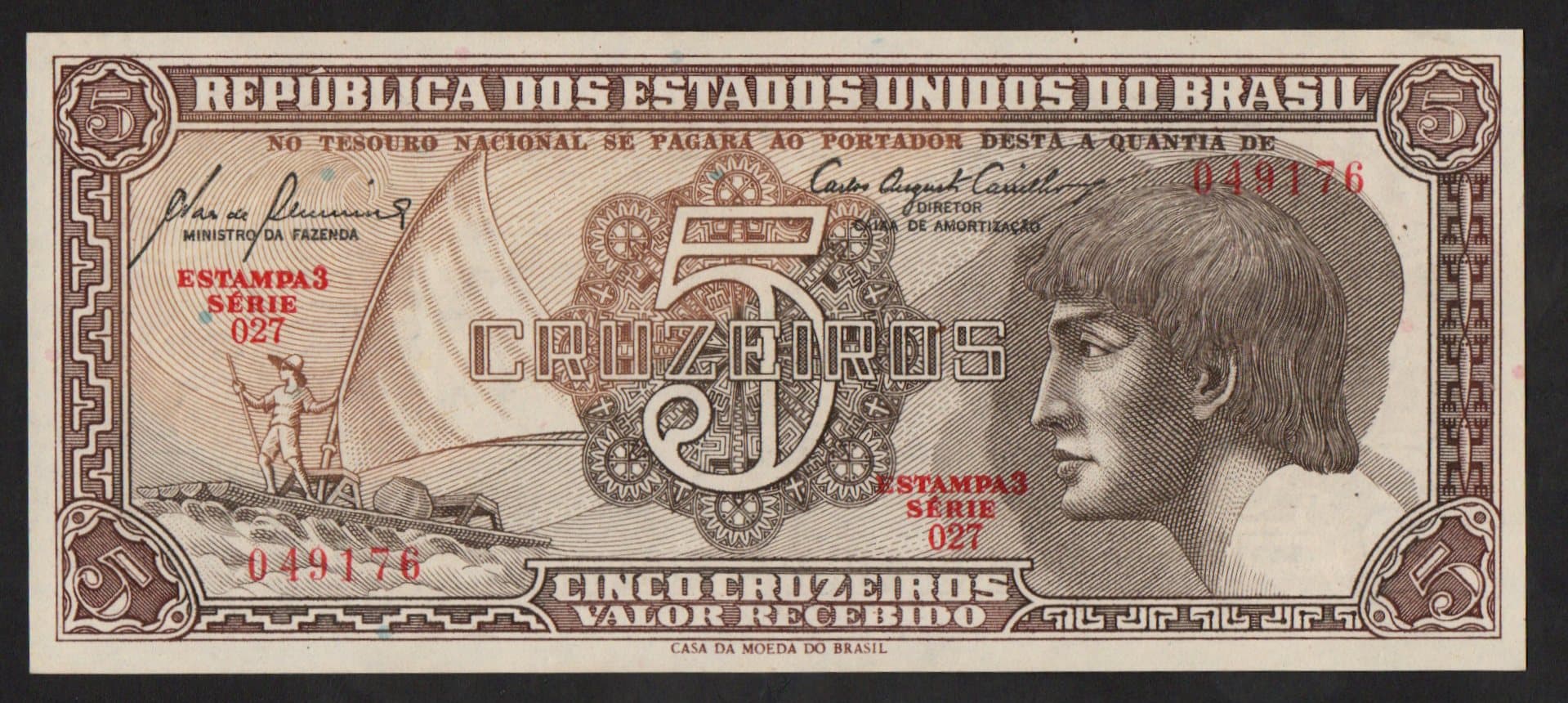 C111 - 5 CRUZEIROS - 1961
