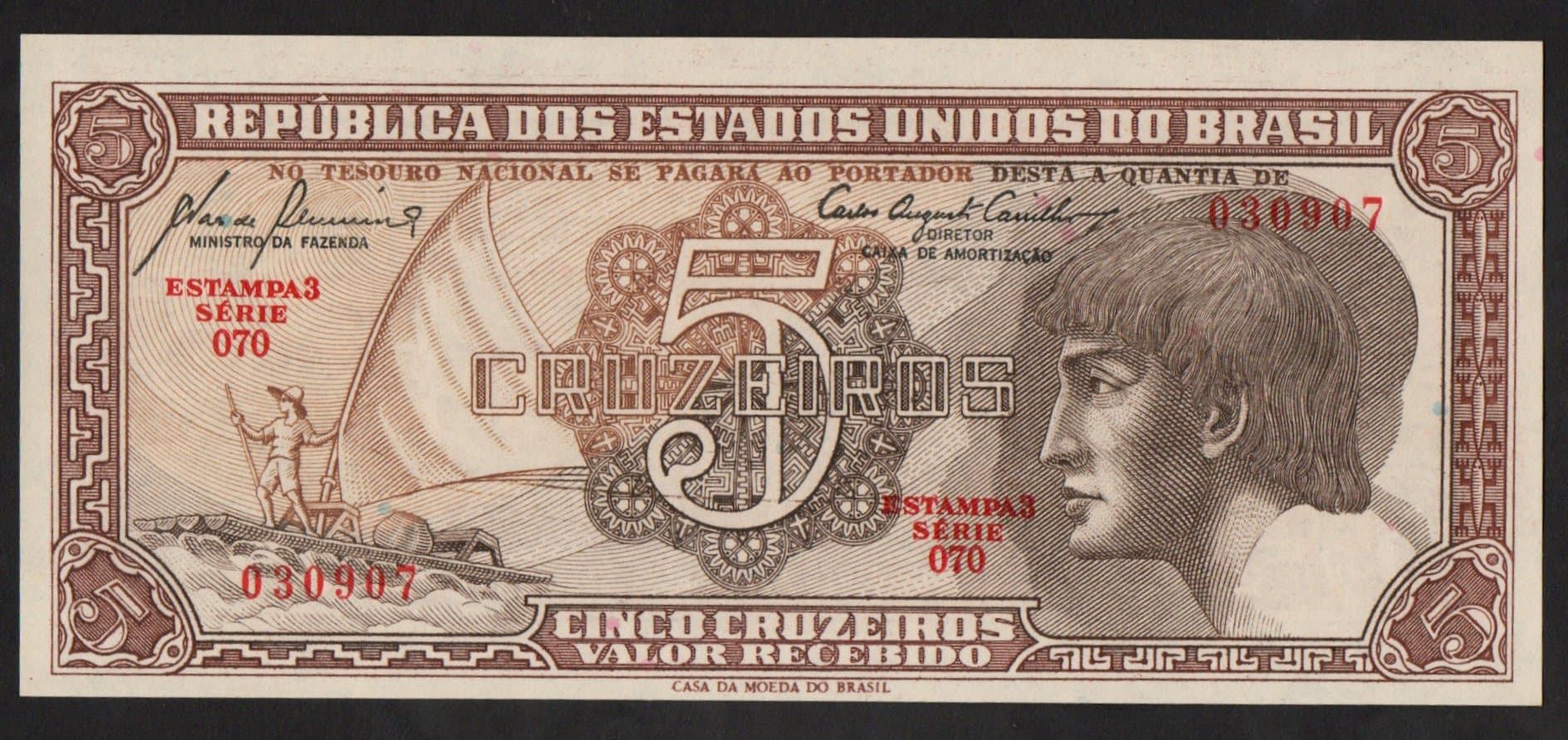 C111 - 5 CRUZEIROS - 1961