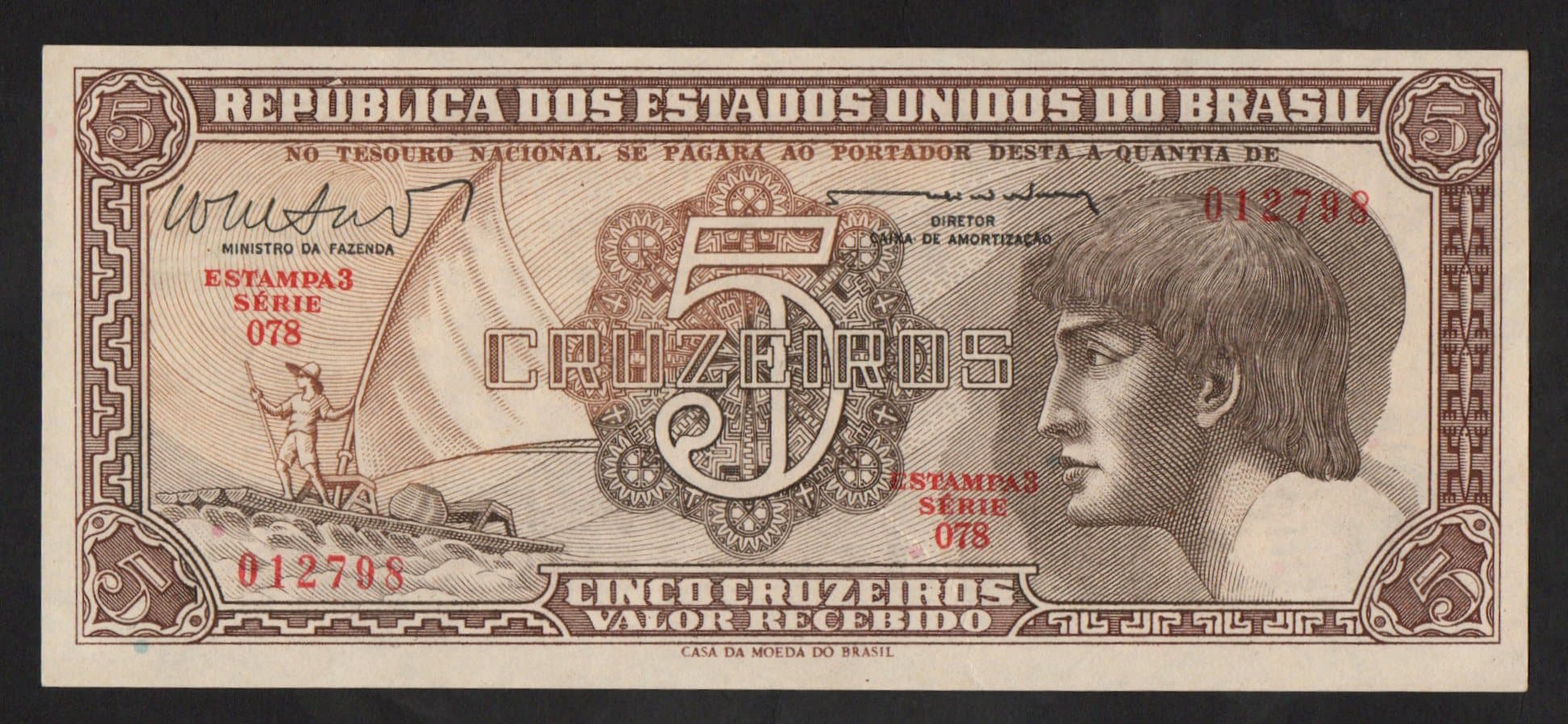 C112 - 5 CRUZEIROS - 1962