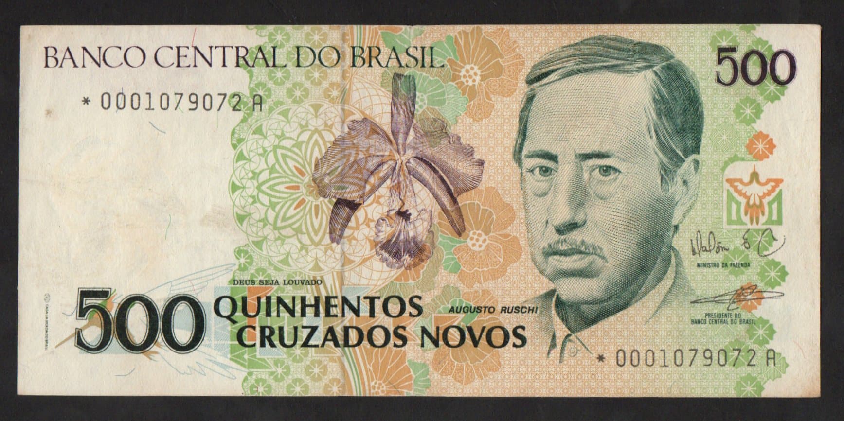 C209A - 500 CRUZADOS NOVOS - 1990