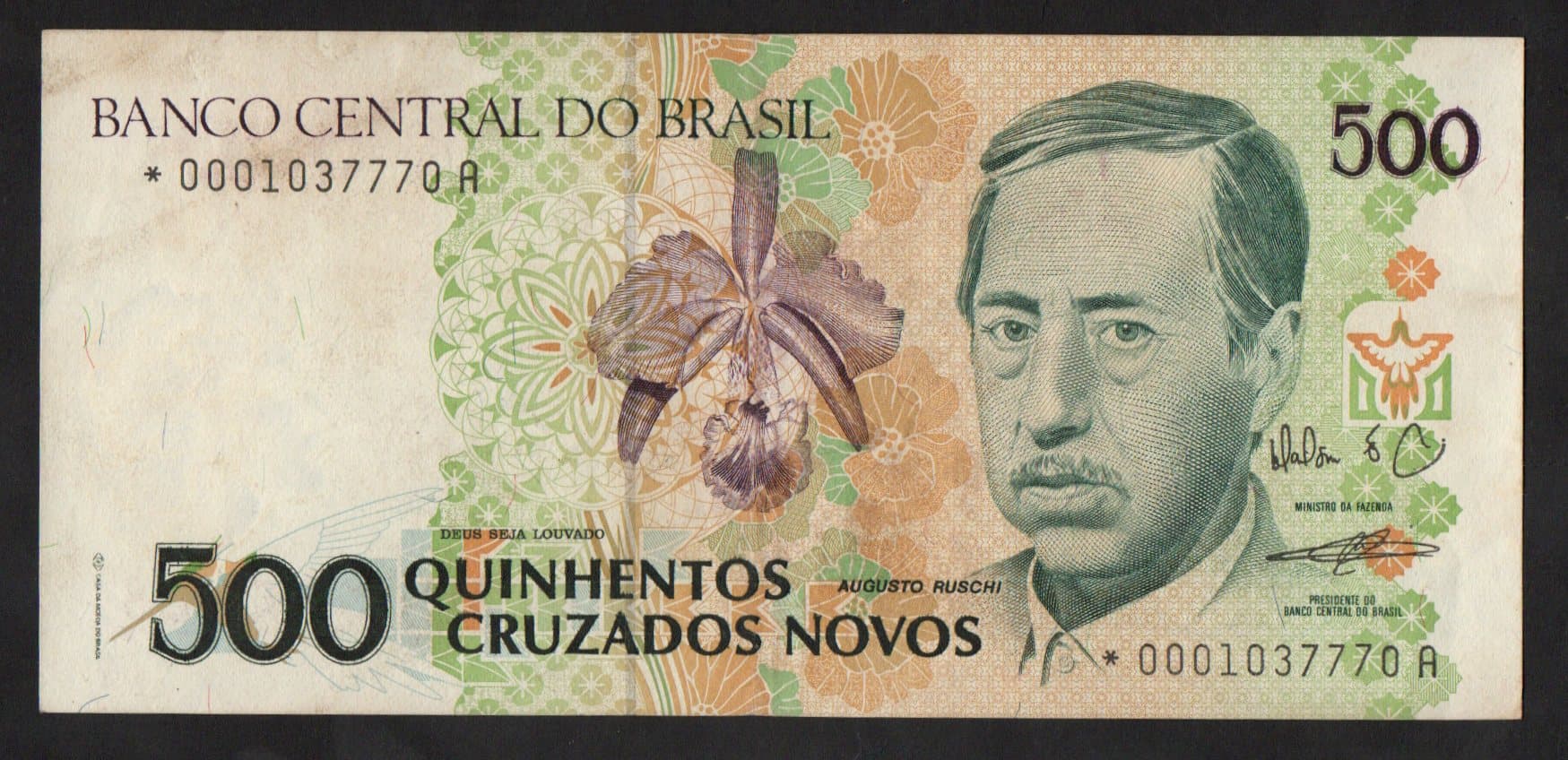 C209A - 500 CRUZADOS NOVOS - 1990