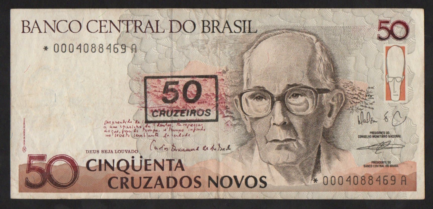 C210A - 50 CRUZEIROS - 1990