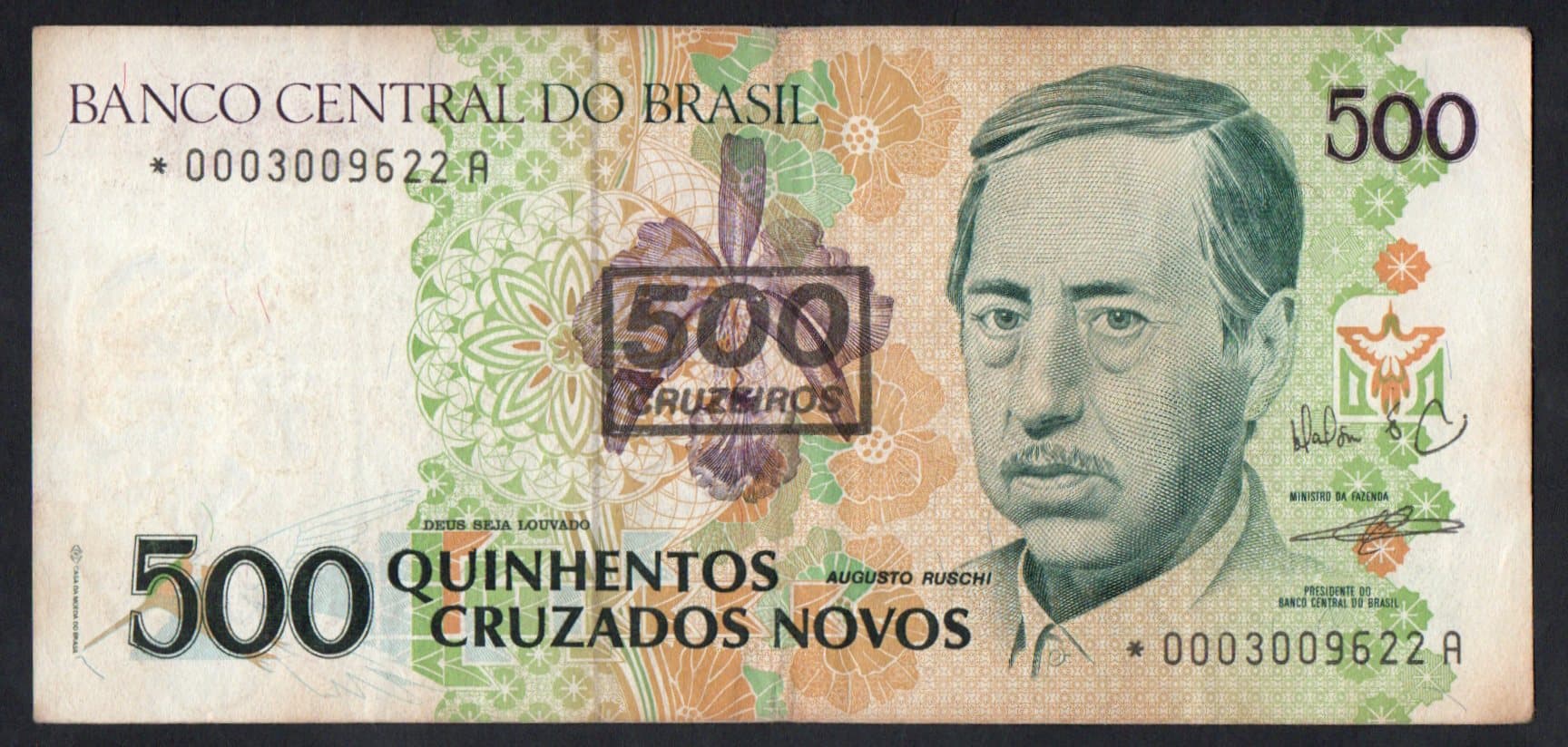 C213A - 500 CRUZEIROS - 1990