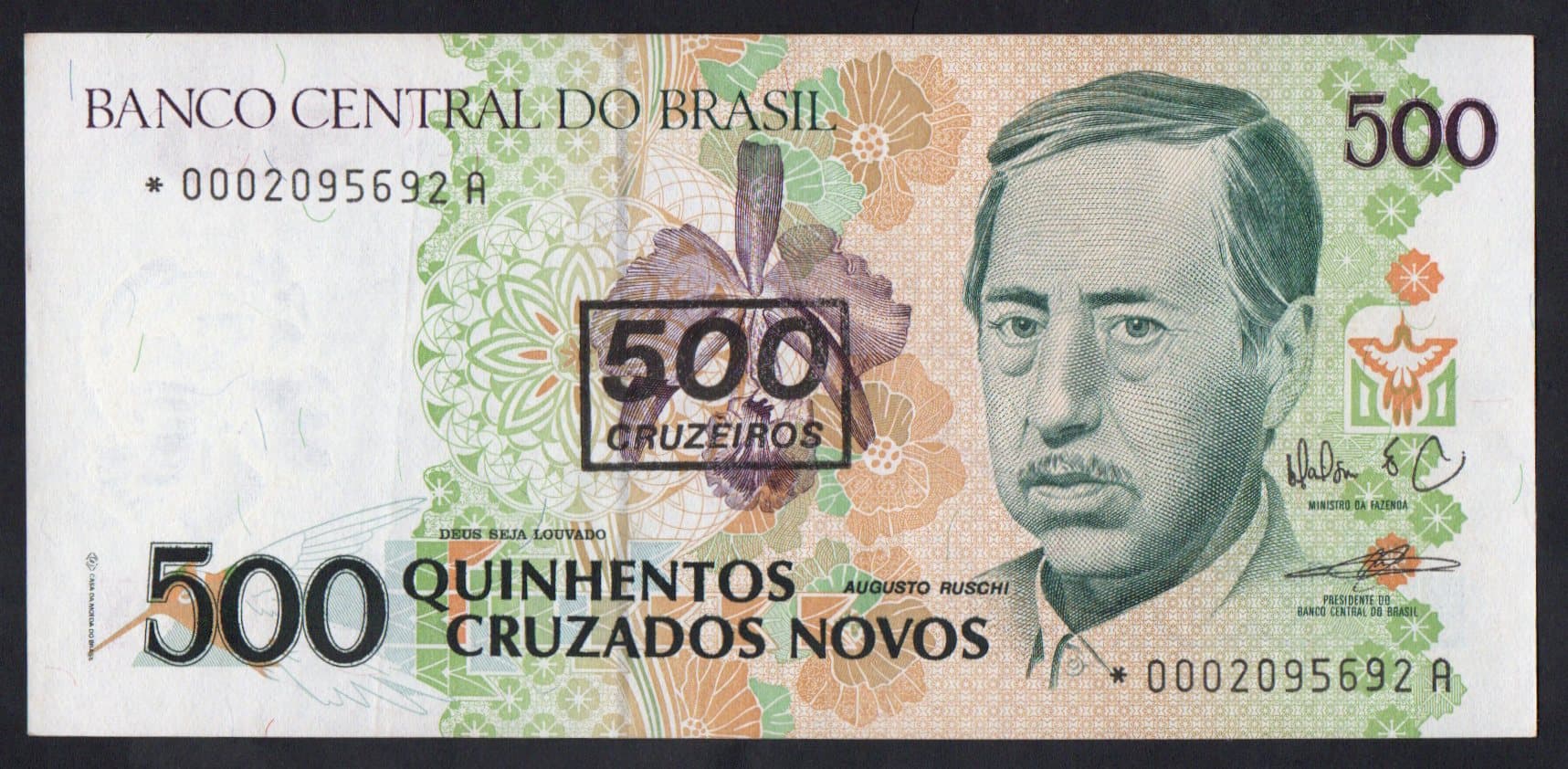 C213A - 500 CRUZEIROS - 1990