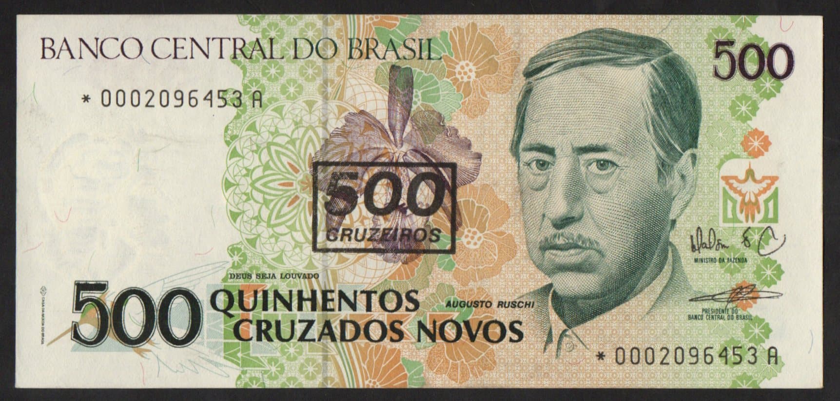 C213A - 500 CRUZEIROS - 1990
