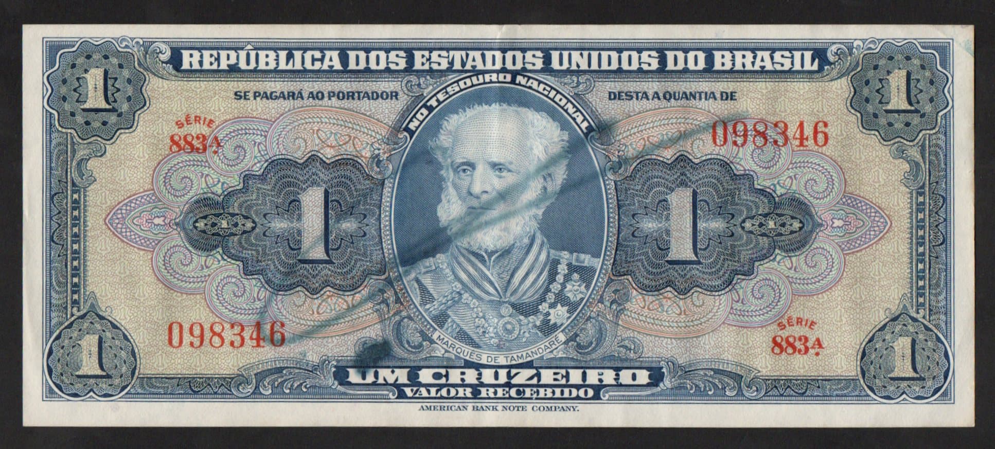 883 - 1 CRUZEIRO - 1944