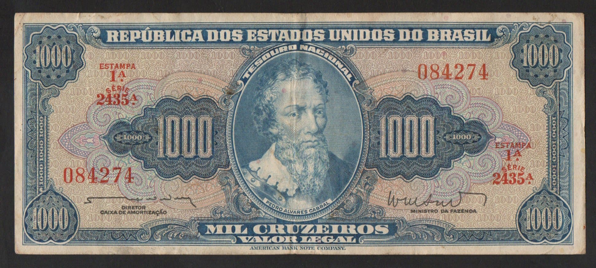C055 - 1000 CRUZEIROS - 1962