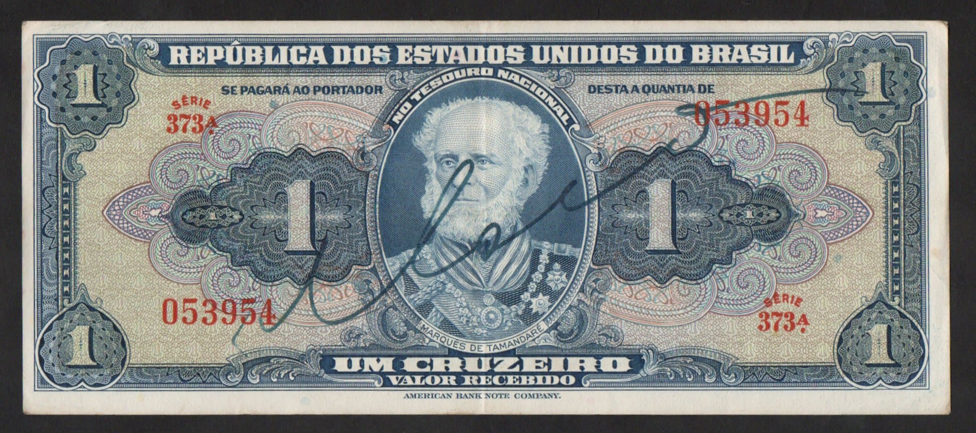 373 - 1 CRUZEIRO - 1944