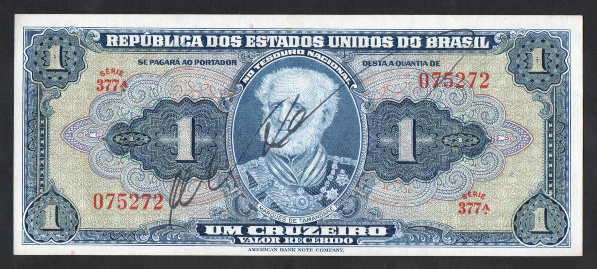 377 - 1 CRUZEIRO - 1944