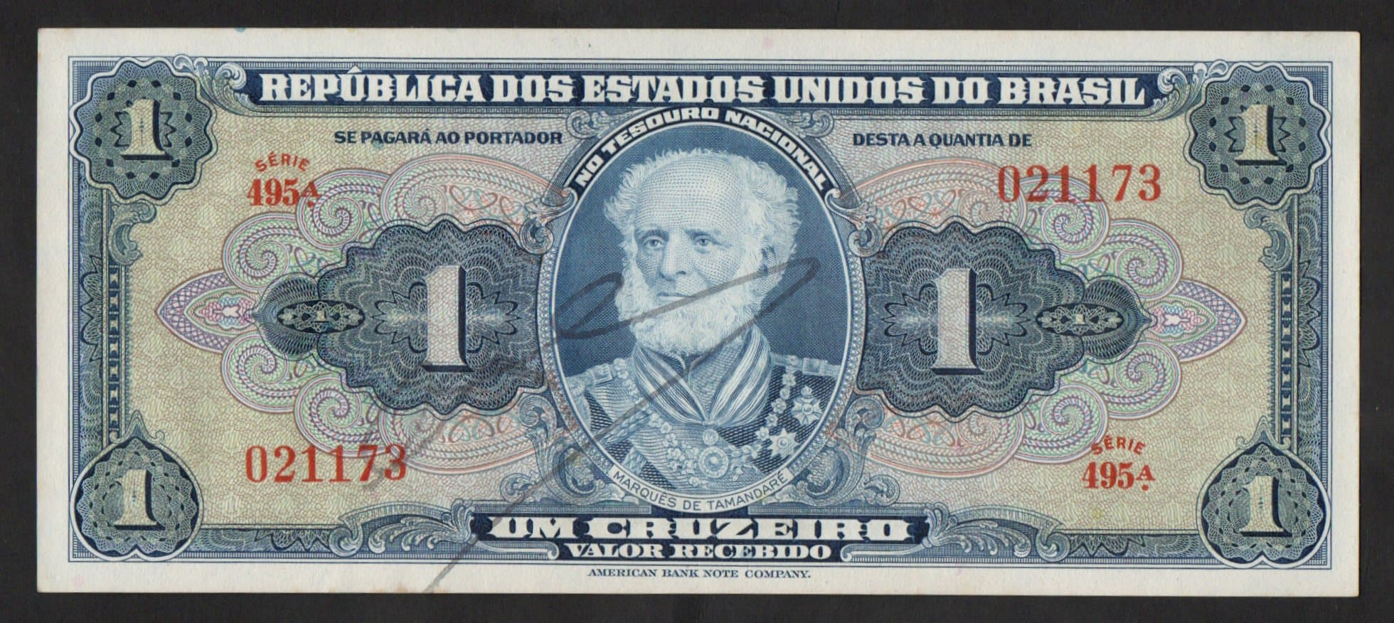 495 - 1 CRUZEIRO - 1944